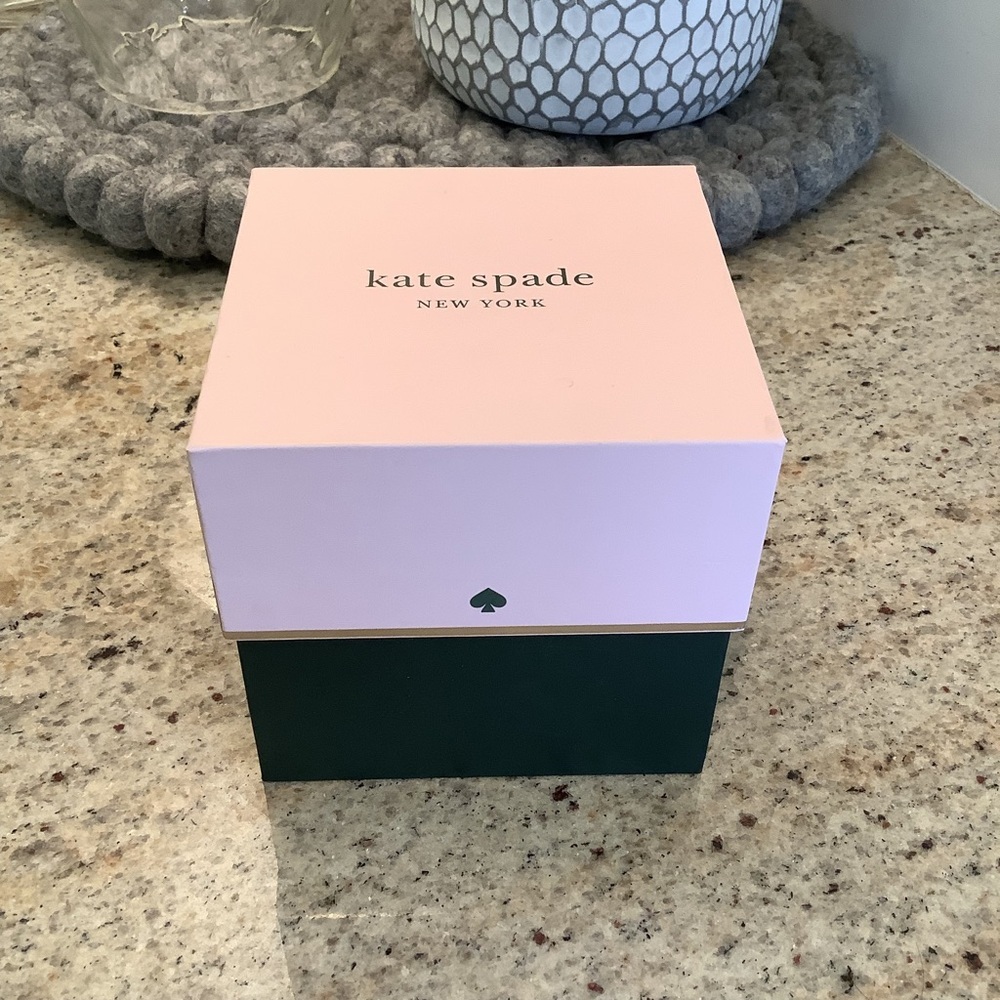 Kate Spade New York “A” Pink Cream Ladies' Watch Leather Band - Picture 6 of 6